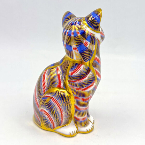 Royal Crown Derby Cat  Paperweight XLIX