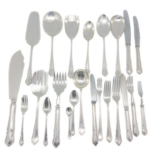 Friar Silver Plated Cuttlery Set Dubarry 189 Pieces
