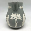 Wedgwood Grey Jasper Ware Maiden Scene Jug C1989