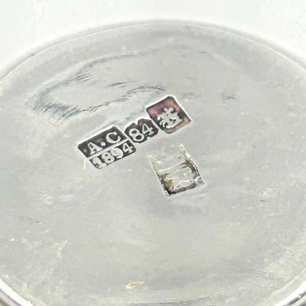 Hallmarked Russian Silver Kiddush Beaker Moscow 1894