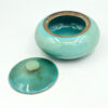 Linnware-green-glaze-bowl-and-cover-1 Linnware Green Glaze Bowl and Cover