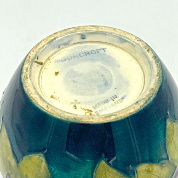 Moorcroft Clematis Green Ground Vase  C1938
