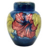 Moorcroft Hibiscus Pattern Ginger Jar And Cover C1970
