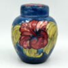 Moorcroft Hibiscus Pattern Ginger Jar And Cover C1970