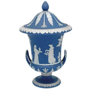 Rare Wedgwood Jasperware Lidded Urn 1896