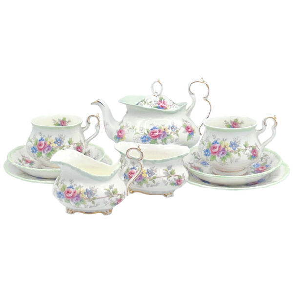 Royal Albert Colleen Victoria Bachelor Tea Set Tea For Two