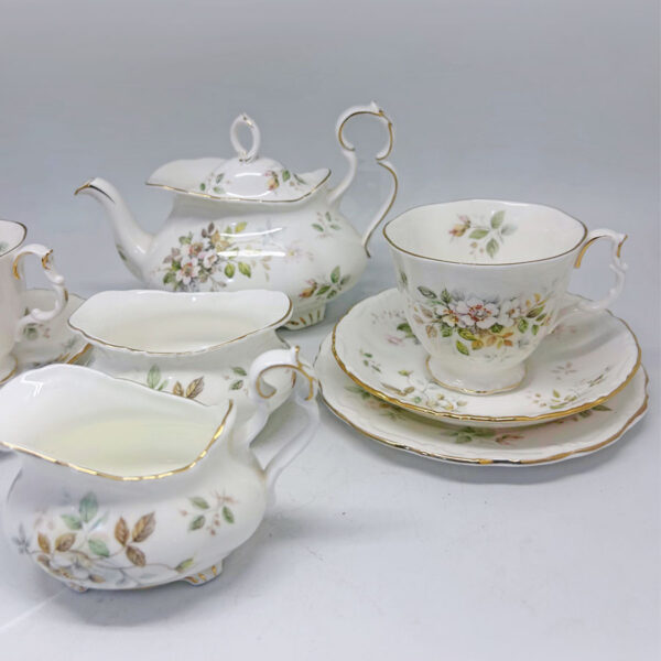 Royal Albert Haworth Bachelor Tea For Two Tea Set