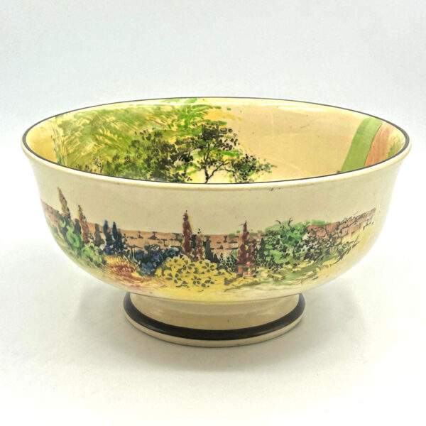 Royal Doulton Gum Trees In Countryside Pedestal Fruit Bowl D4932