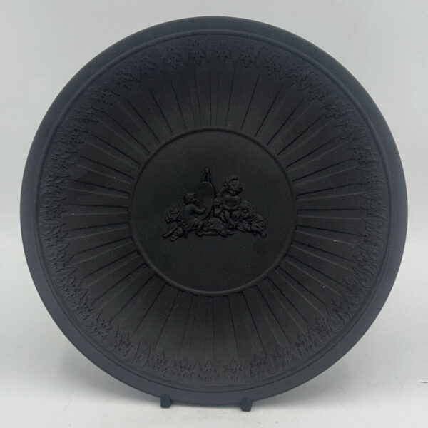 Wedgwood Black Basalt Infant Academy Wall Plate
