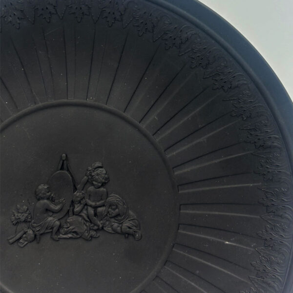 Wedgwood Black Basalt Infant Academy Wall Plate