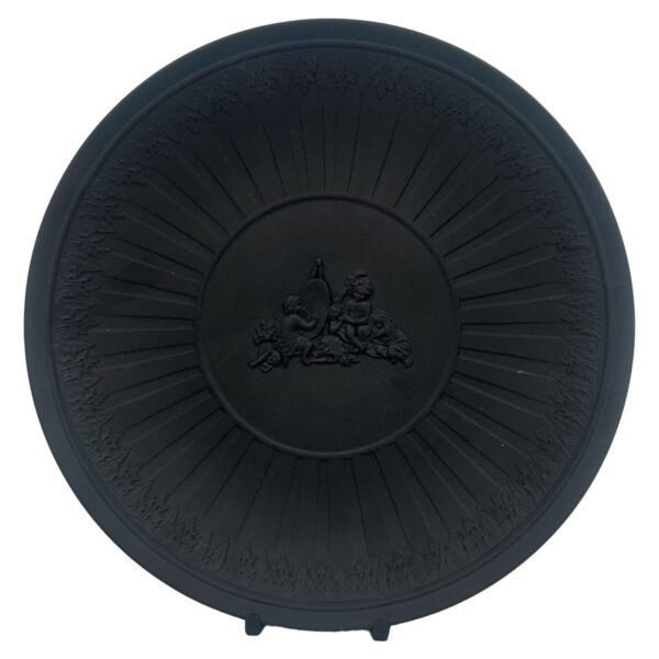 Wedgwood Black Basalt Infant Academy Wall Plate