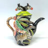 Ardmore Hand Painted Zebra Coffee Pot Sondy Sabelo  2021