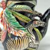 Ardmore Hand Painted Zebra Coffee Pot Sondy Sabelo  2021