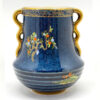 Carlton Ware Chinoiserie Blue Royale Pergoda Vase