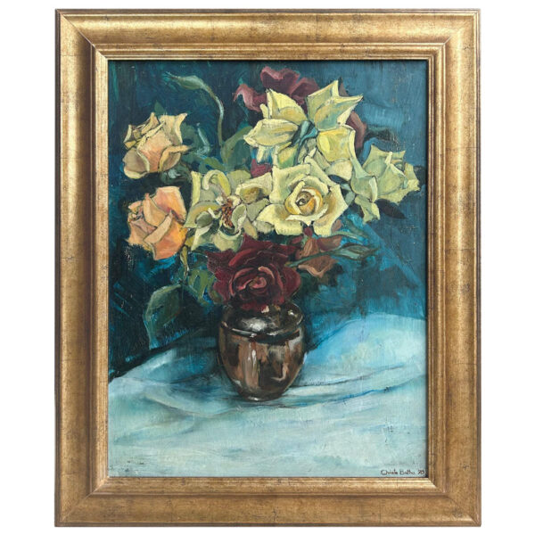 Christa-Botha-Still-Life-Vase Christa Botha Still Life - South African 1938 - 2025