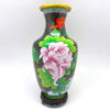 Cloisonné-peony-Japanese-floral-vase-3 Cloisonné Peony Japanese Floral Vase 20th