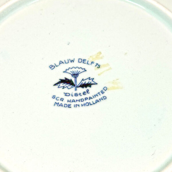 Delfts-blue-and-white-Dutch-river-scene-wall-charger-3 Delfts Blue And White Dutch River Scene Wall Charger Bowl