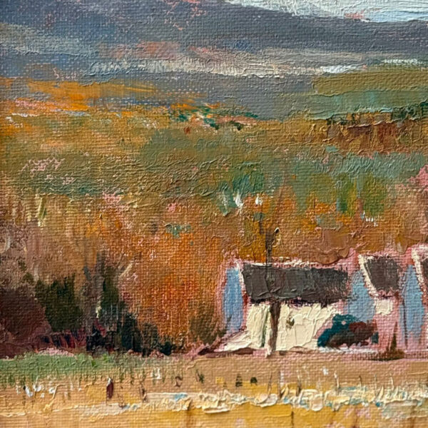 Errol-Boyley-Framed-Oil-on-Board-Farmstead-Painting-1918-2007-2 Errol Boyley Framed Oil on Board Farmstead Painting 1918-2007