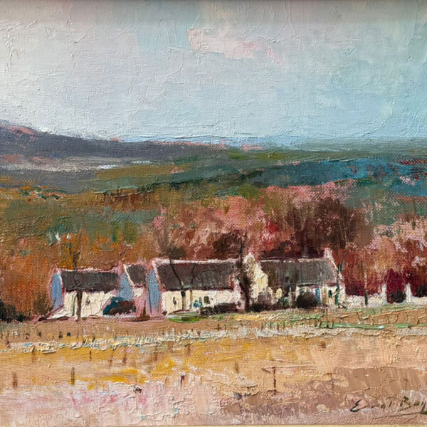 Errol-Boyley-Framed-Oil-on-Board-Farmstead-Painting-1918-2007 Errol Boyley Framed Oil on Board Farmstead Painting 1918-2007
