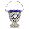 Hallmarked Silver Pierced Basket London 1858 George Richards