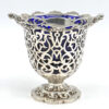 Hallmarked Silver Pierced Basket London 1858 George Richards