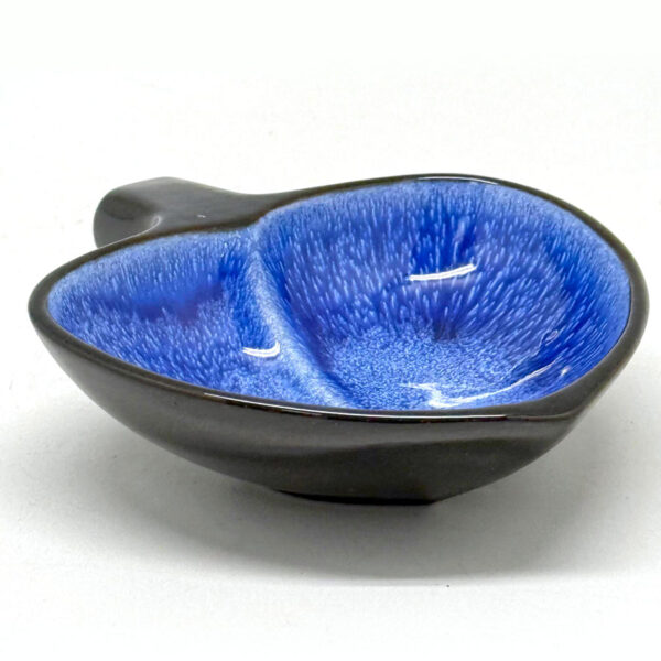 Kalahari South African Pottery Purple Glaze Dish