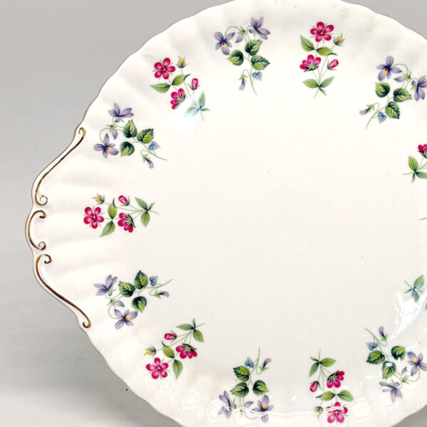 Royal Albert Montrose Tab Handle Cake Plate Keswick