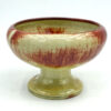 Linnware-Pedestal-Vase-Straw-Brown-Glaze-1 Linnware Pedestal Vase Straw Brown Glaze