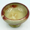 Linnware-Pedestal-Vase-Straw-Brown-Glaze-3 Linnware Pedestal Vase Straw Brown Glaze