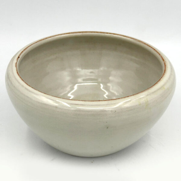 Linnware Pottery Vase Mushroom Glaze