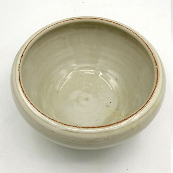 Linnware Pottery Vase Mushroom Glaze