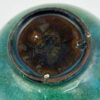 Linnware Round Vase Green Glaze