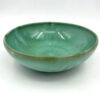 Linnware Round Vase Light Green Glaze
