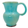 Linnware South African Pottery Celadon Blue Glaze Jug