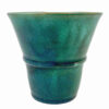 Linnware Stepped Vase Green Glaze