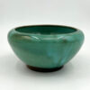 Linnware  Vase Green Mottled Glaze