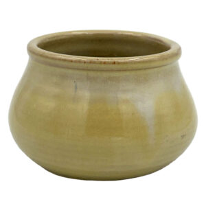 Linnware Vase Straw Glaze