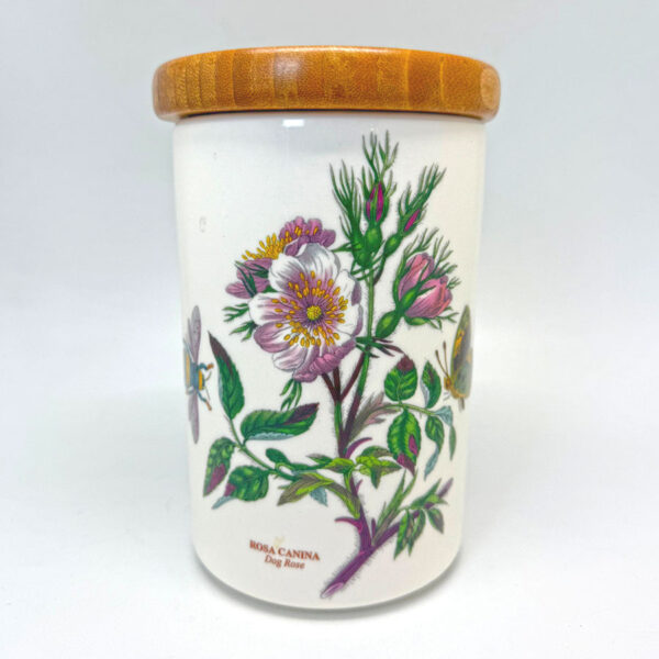 Portmeirion Botanic Garden Dog Rose Lidded Canister