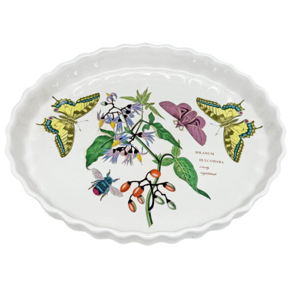 Portmeirion Botanic Garden Pie Dish Woody Nightshade