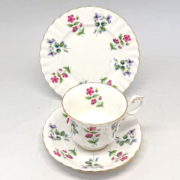 Royal Albert Montrose Tea Trio Keswick