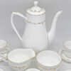 Royal Worcester Gold Chantilly Coffee Service