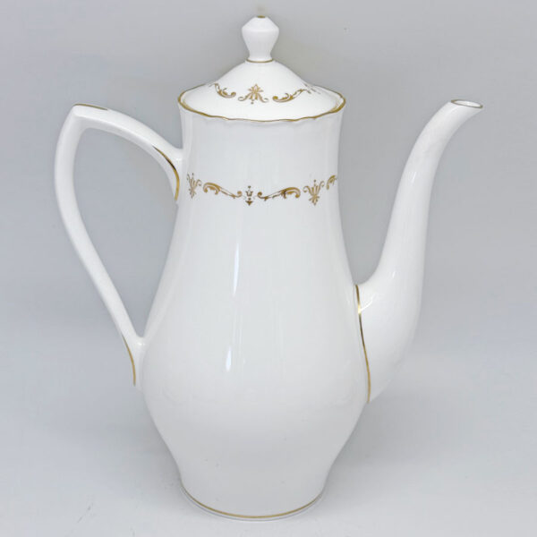 Royal Worcester Gold Chantilly Coffee Service