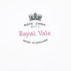 Royal Vale Floral Orange Green Daisy Tea Trio 8622
