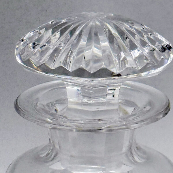 Stuart Crystal Cambridge Cut Bell Shaped Decanter