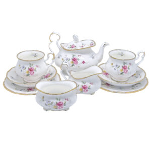 Royal Albert Tenderness Gainsborough Tea For Two Bachelor Tea Set