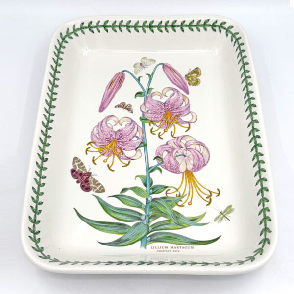 Portmeirion Botanic Austrian Lily Lasagna Dish