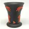 Wedgwood Black Basalt Egyptian Vase  20th