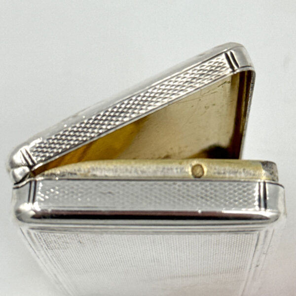 French Silver And Enamel Top Pill Box Viellard C1819
