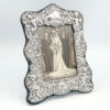 Hallmarked Silver Picture Frame With Cherubs London 1986
