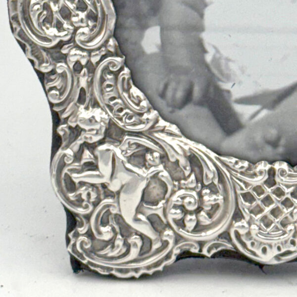 Hallmarked Victorian Style Silver Picture Frame London 1986